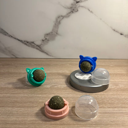 Balle à Herbe à Chat - Détente, Snack et Jouet