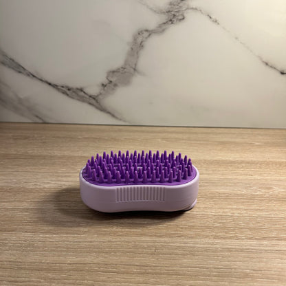 Brosse à Vapeur 2-en-1 – Nettoyage + Massage