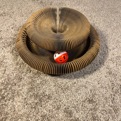 Griffoir Rond et Jouet Interactif