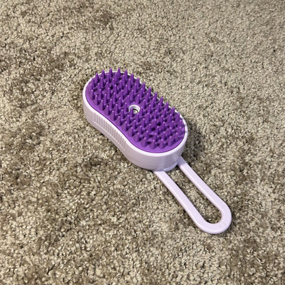 Brosse à Vapeur 2-en-1 – Nettoyage + Massage