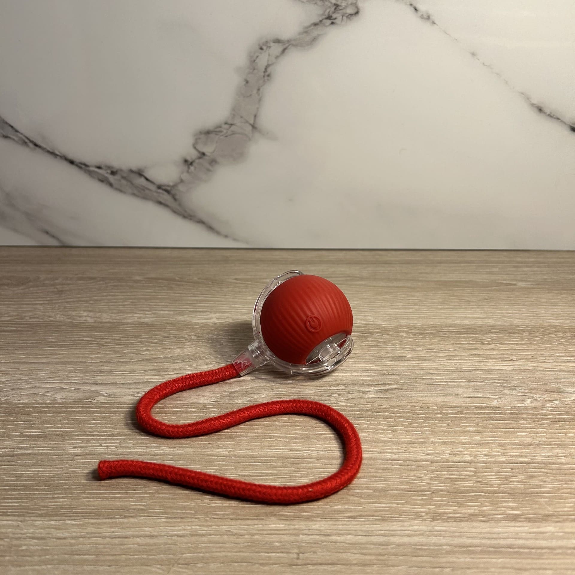 balle interactive couleur rouge